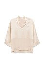 beige-color-block-v-neck-t-shirts-and-polos