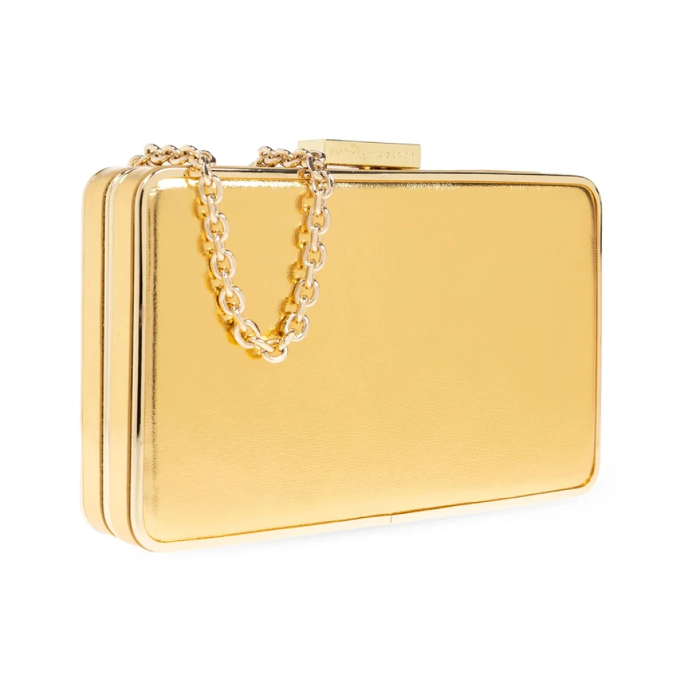 Sophia Webster Elegante Gouden Clasp Schoudertas Yellow Dames