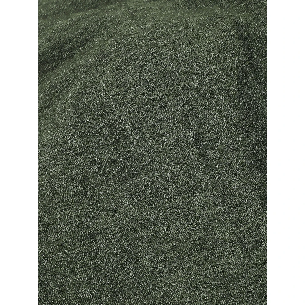 Faliero Sarti Luxe Zijde Kasjmier Wol Sjaal Green Dames