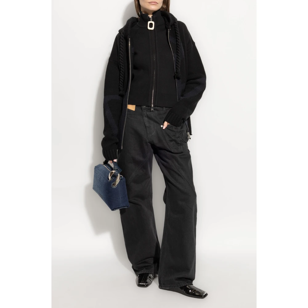 JW Anderson Wollen Vest Black Dames