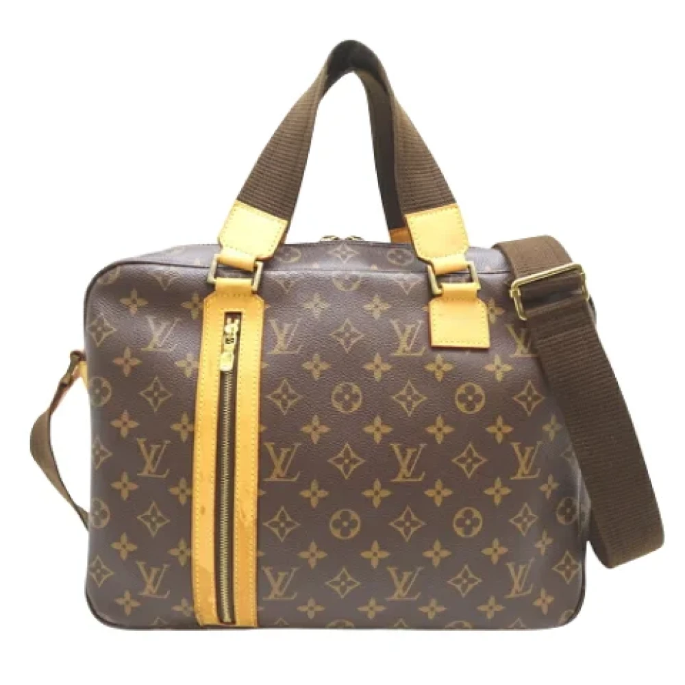 Louis Vuitton Vintage Pre-owned Canvas briefcases Brown Dames