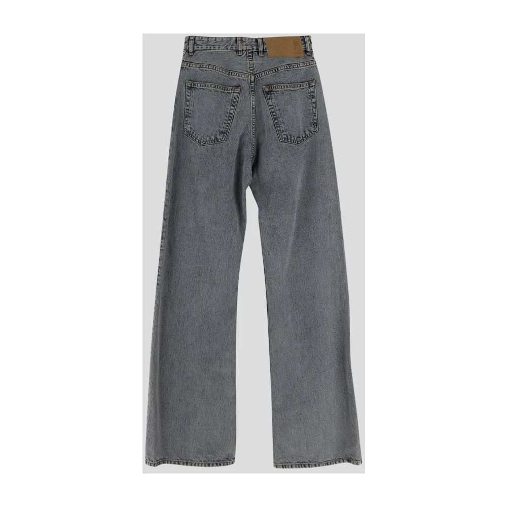 MM6 Maison Margiela Losse Jeans van katoen Gray Dames