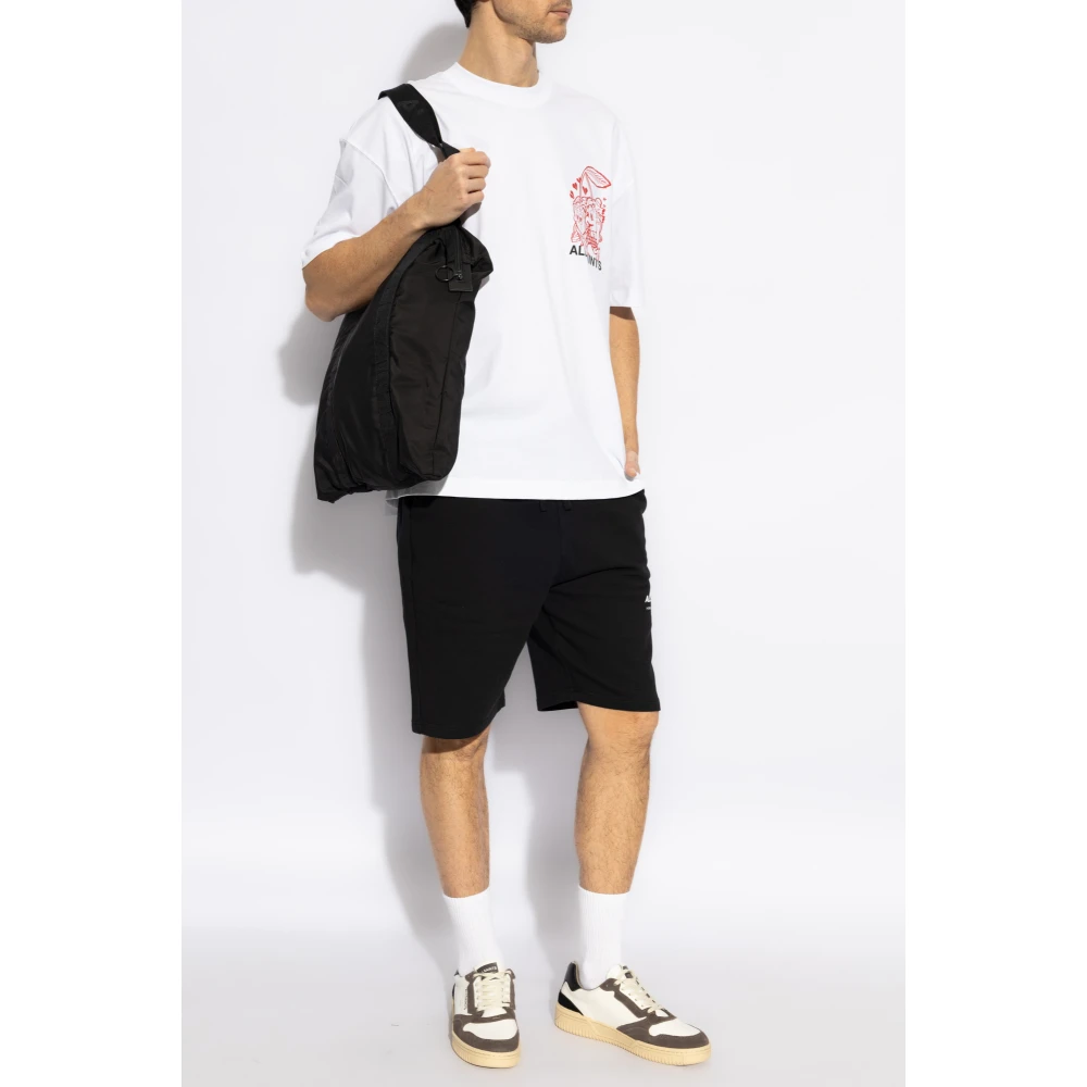 AllSaints Breakup oversized T-shirt White Heren