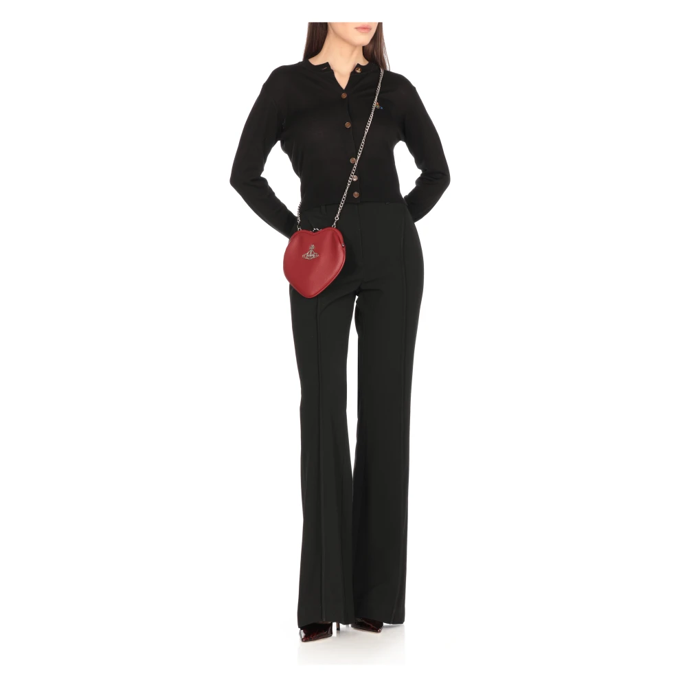 Vivienne Westwood Rode Synthetisch Leren Tas met Orb Logo Red Dames