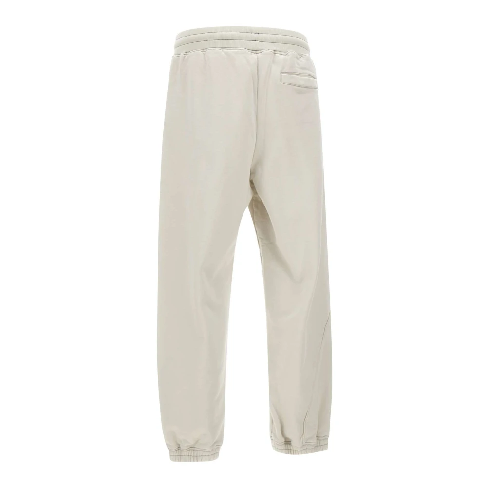 A-Cold-Wall Beige Katoenen Jogger met Geborduurde Logo's Beige Heren