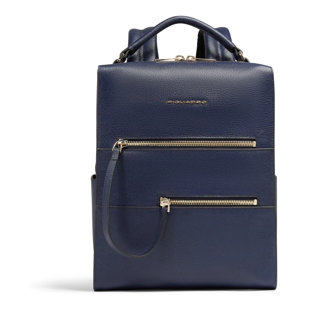 Piquadro Damen Blau W140 Rucksack