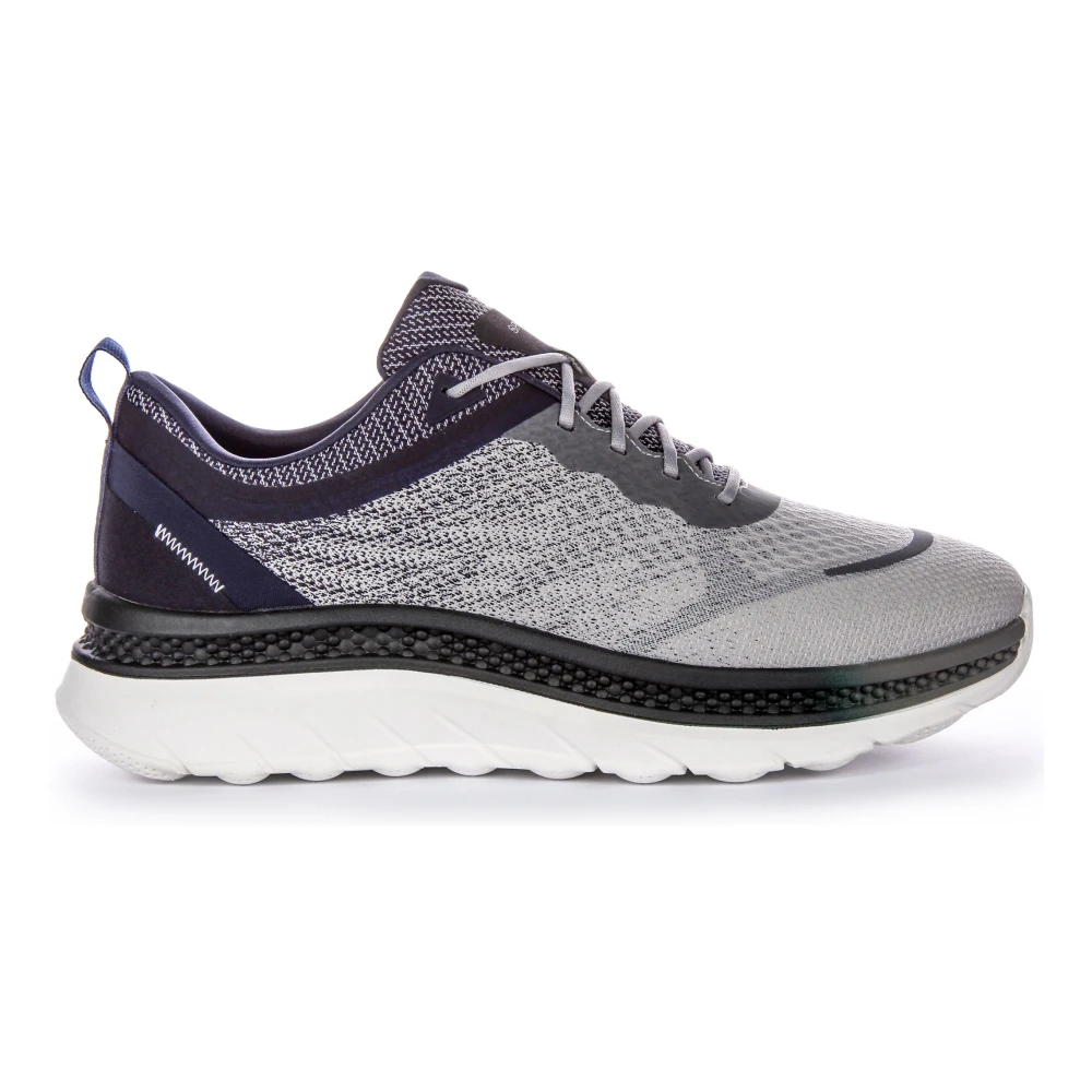 Geox Men's Gray Sneakers, 11 Uk, Active Trainers Grey Navy
