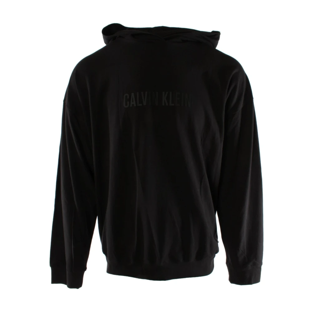 Calvin Klein Men's Black Jumper With Elastane - Hoodies - L - Sweatshirts & Hoodies