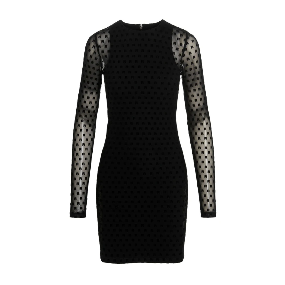 Rotate Birger Christensen Monique Jurk Black Dames