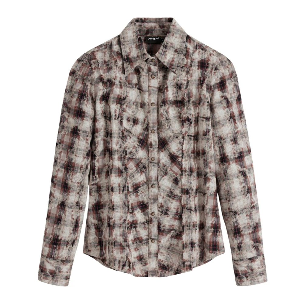 Desigual Damen Braun Blusen & Hemden, Xsgröße: