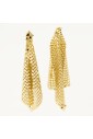 pixel-earrings-metallic-mesh-gold