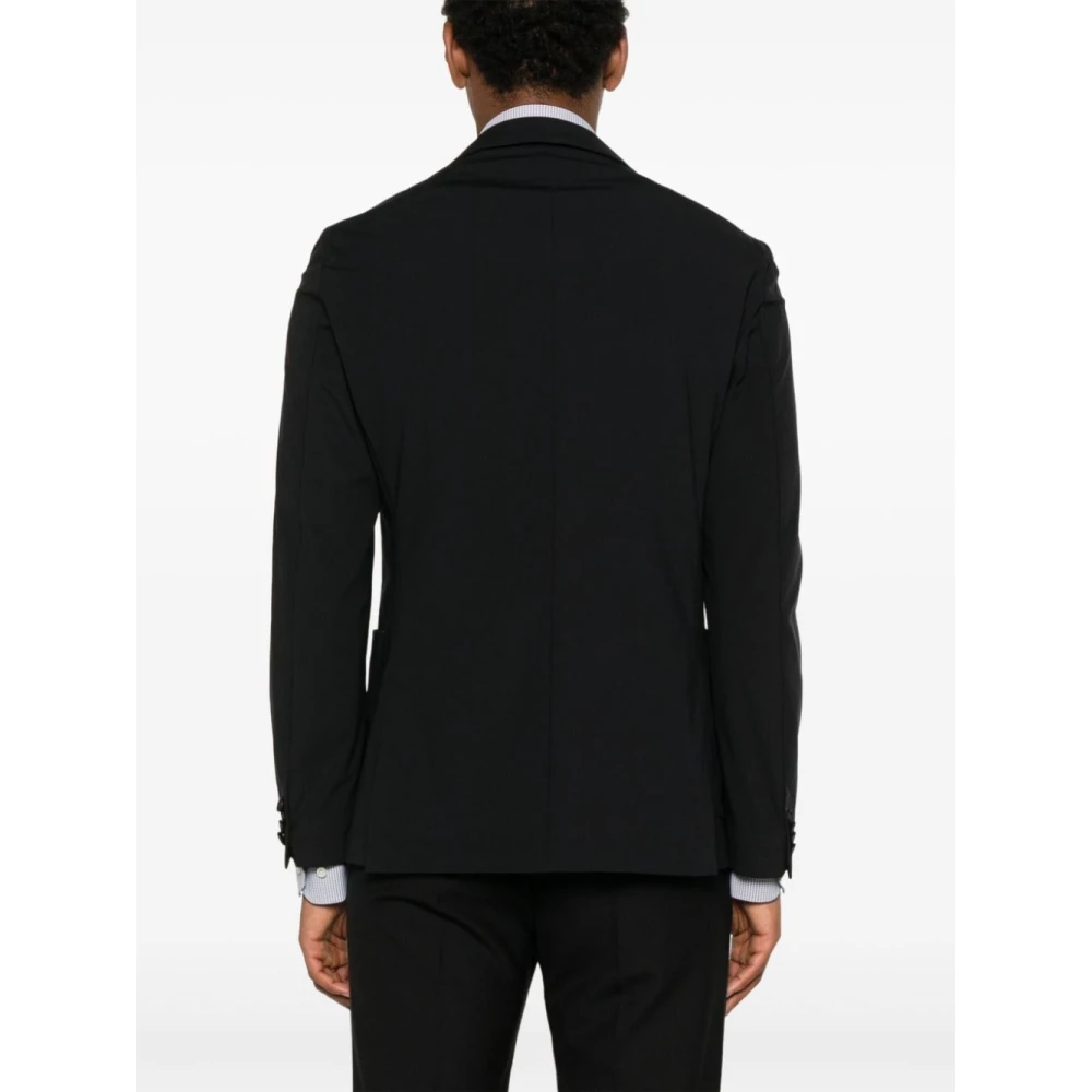 Hugo Boss Stretch Jersey Blazer Black Heren