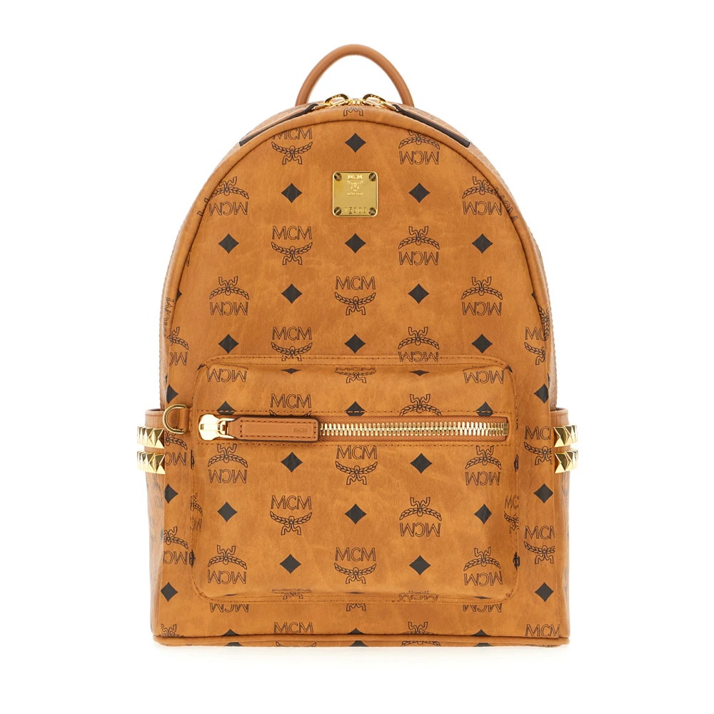 MCM Stijlvolle Zaini Rugzak voor Dagelijks Gebruik Brown Dames