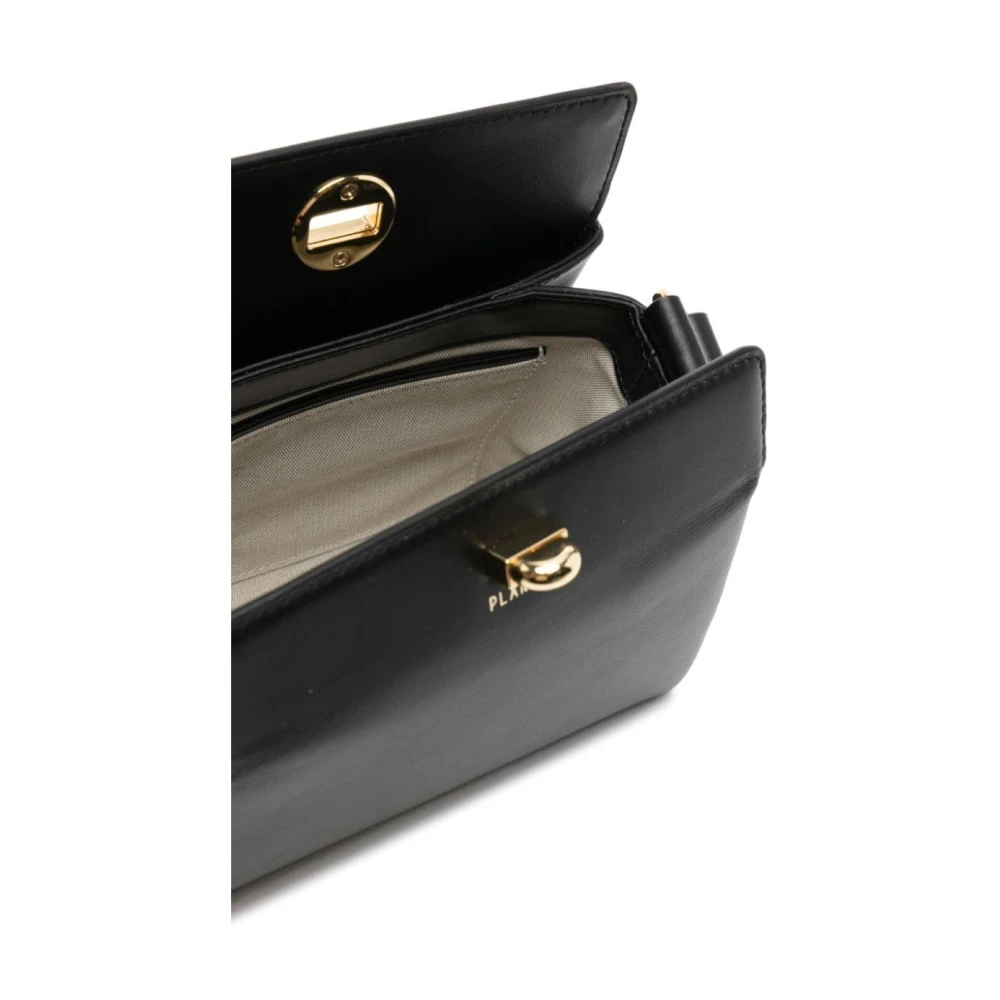 Plan C Mini Schoudertas Zwart Black Dames