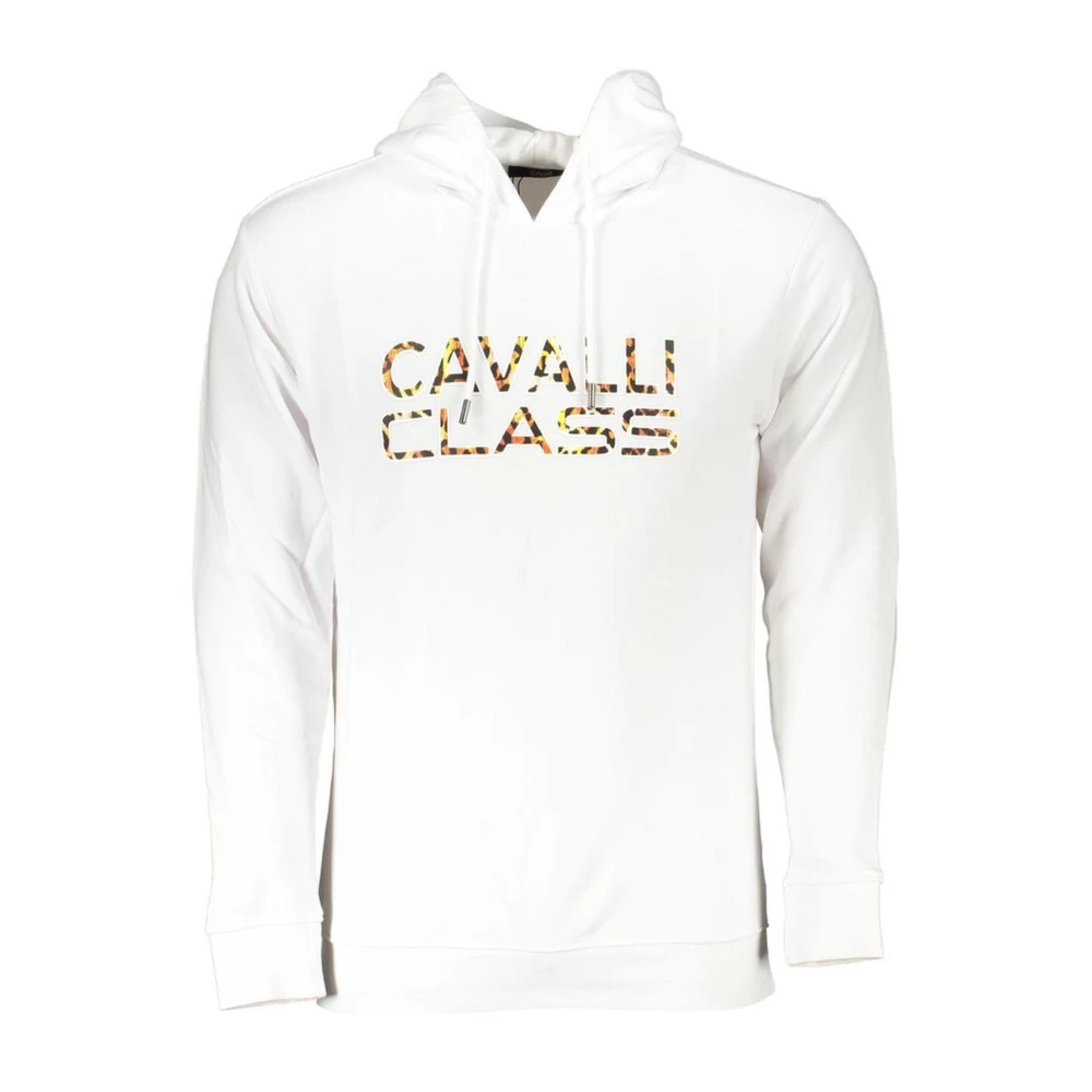 Cavalli Class Hoodies White Heren