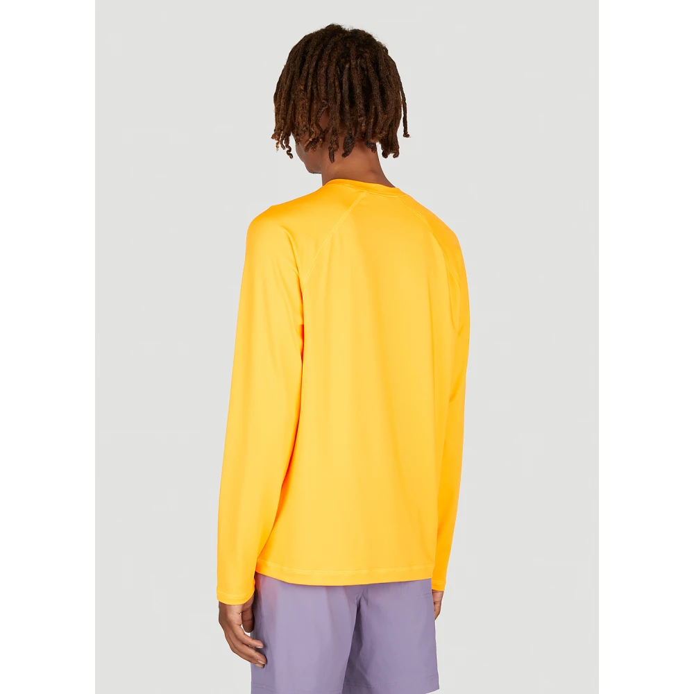 The North Face Grafische Nylon Sweater Orange Heren