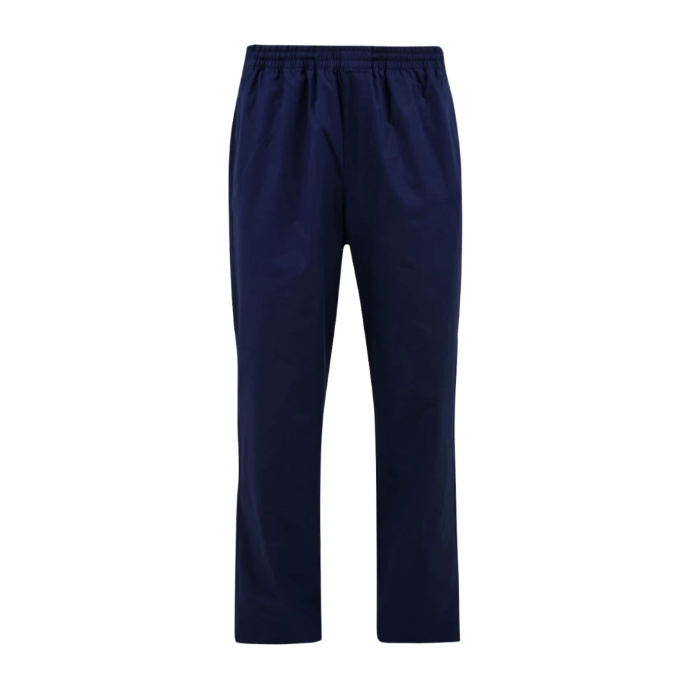 Aspesi Rechte Broek Blue Heren