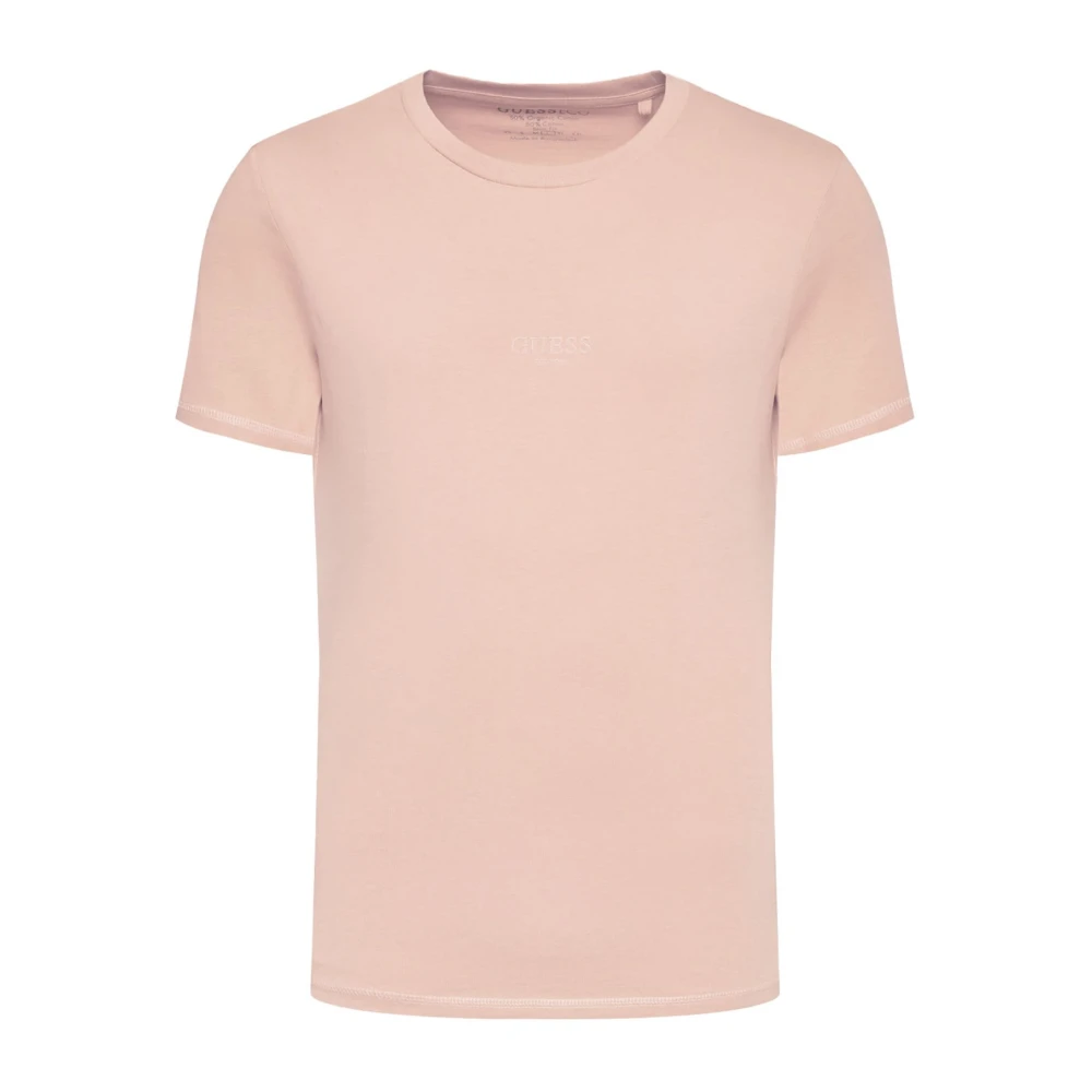 Guess T-Shirts Pink Heren