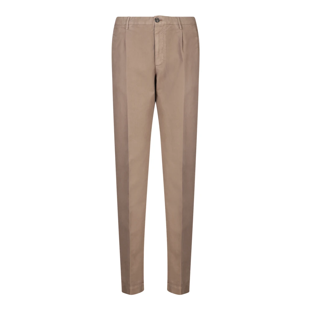 Incotex Beige Stijlvolle Broek voor Mannen Beige Heren