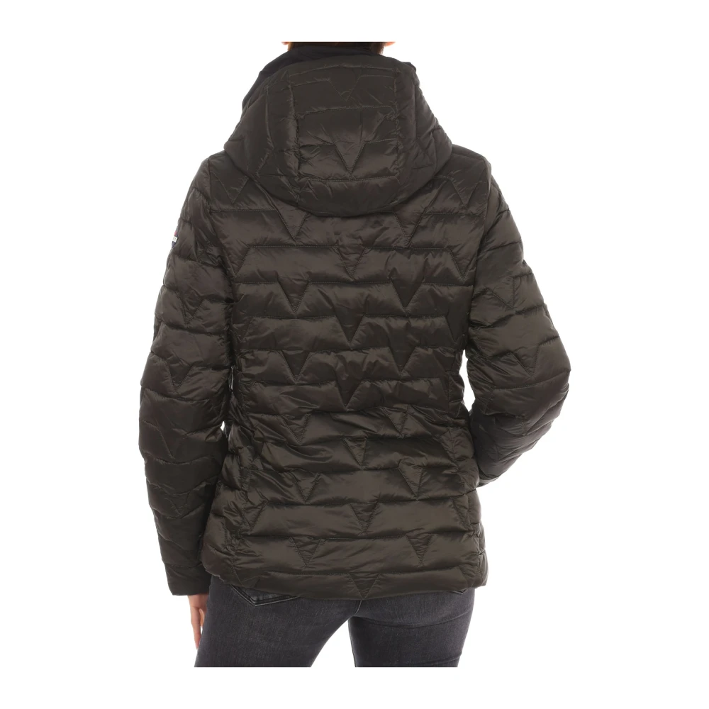 Vuarnet Omkeerbare Waterdichte Jas met Capuchon Black Dames