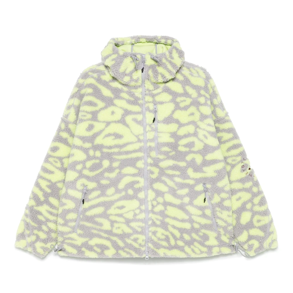 Adidas by stella mccartney Stijlvolle jas voor actieve vrouwen Green Dames