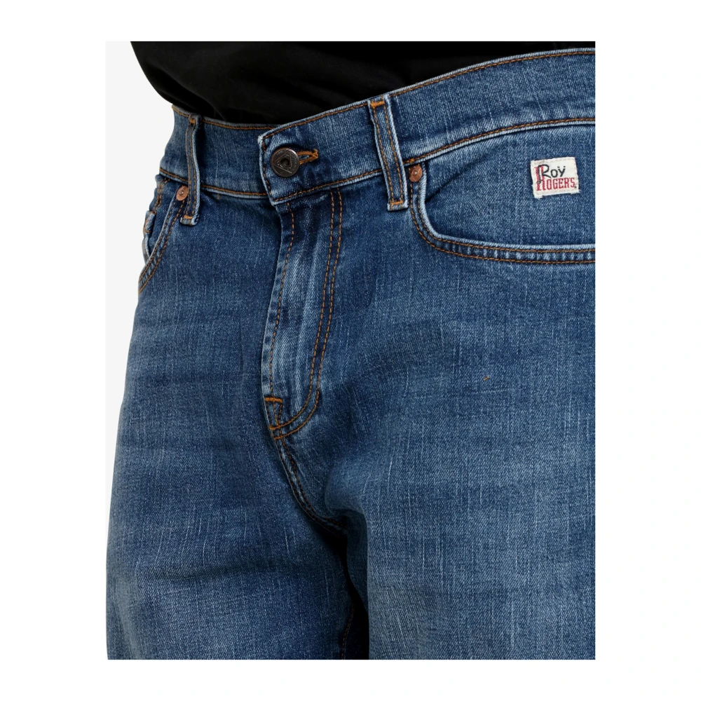 Roy Roger's Denim Wortel Fit Jeans Blue Heren