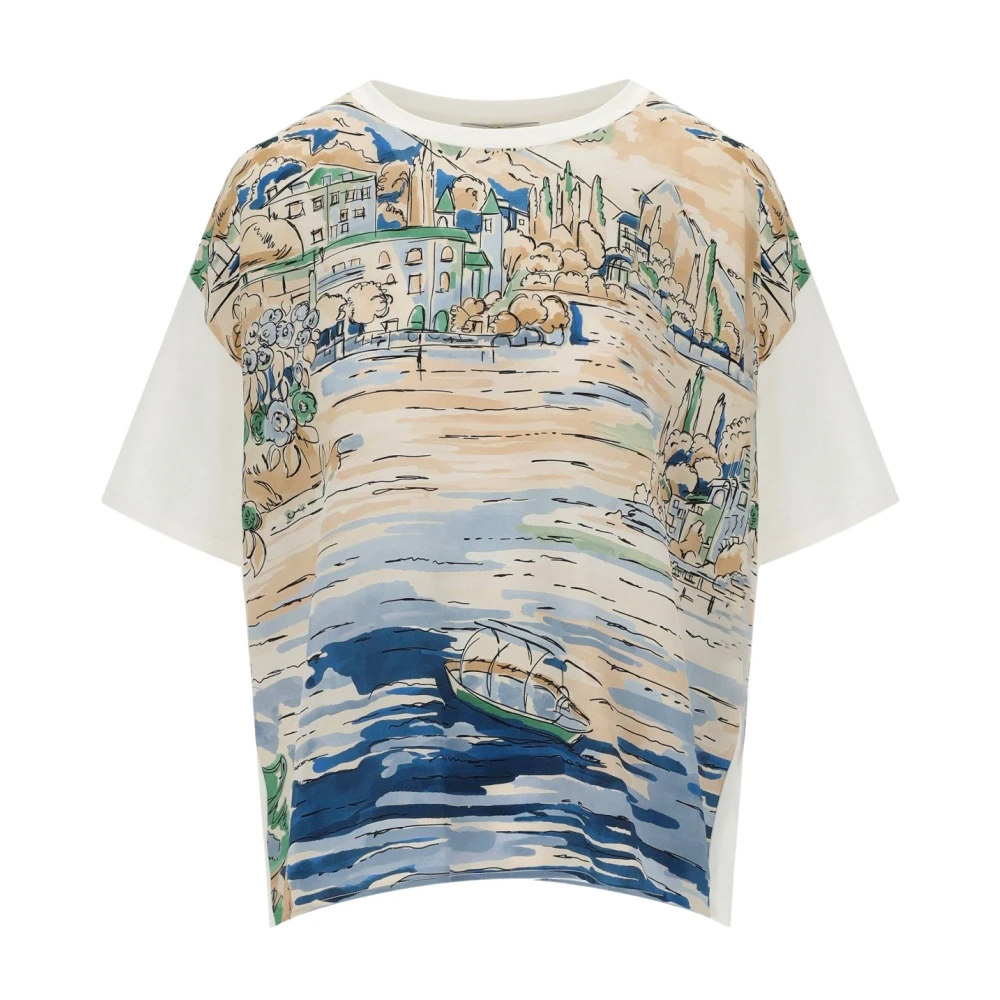 Weekend Max Mara Femme Multicolor - T-Shirt Terzo - Tops - E - Taille: 36 Fr