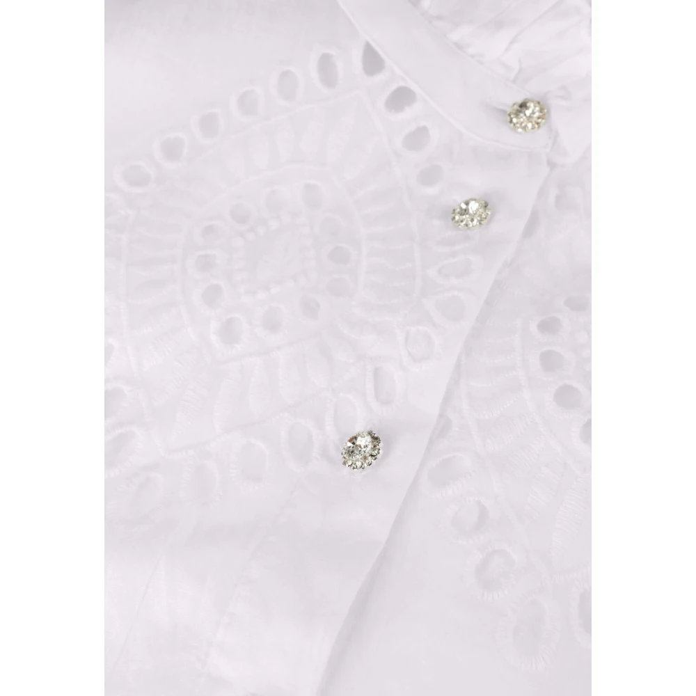 Moliin Elegante Witte Blouse Roberta White Dames