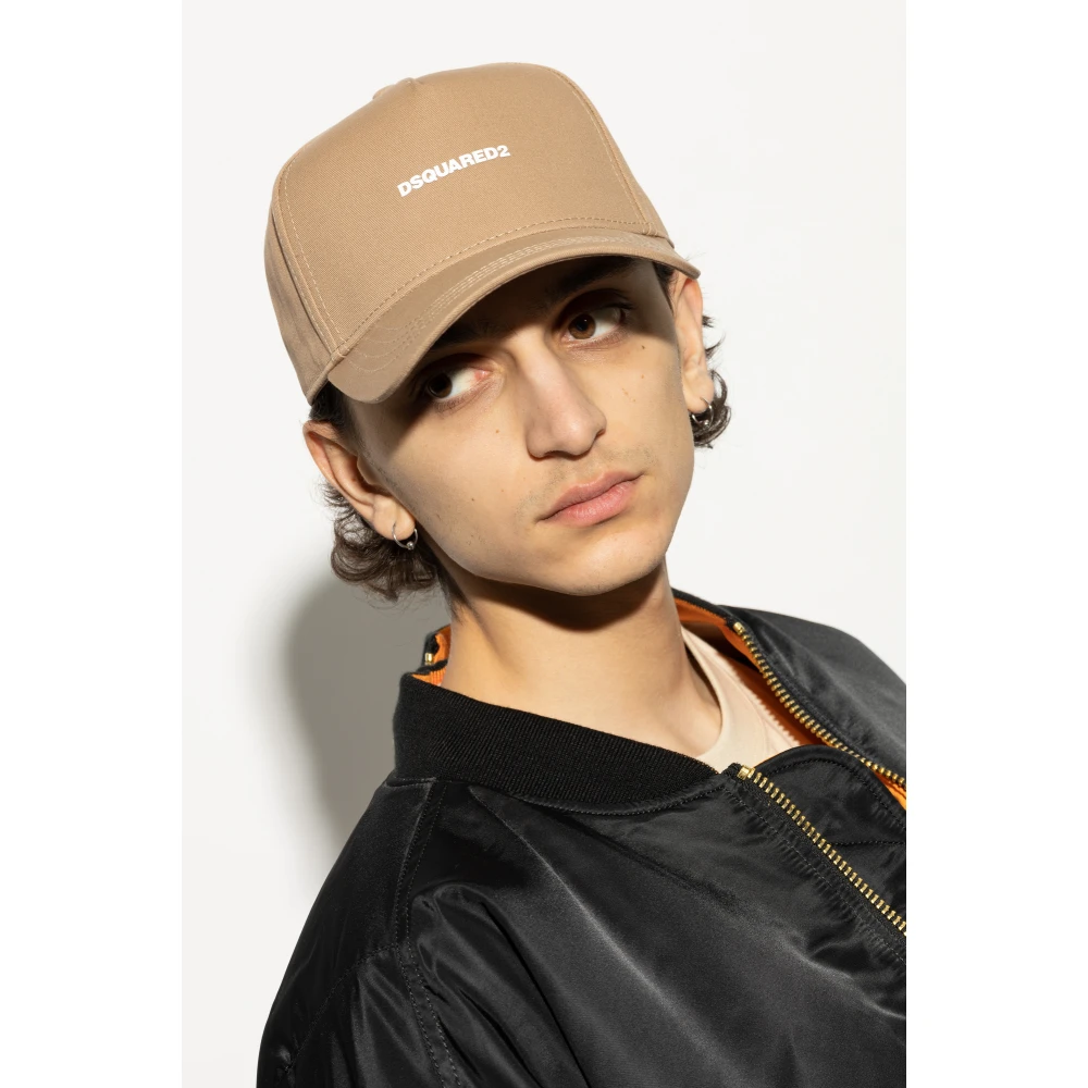 Dsquared2 Baseballpet Beige Heren