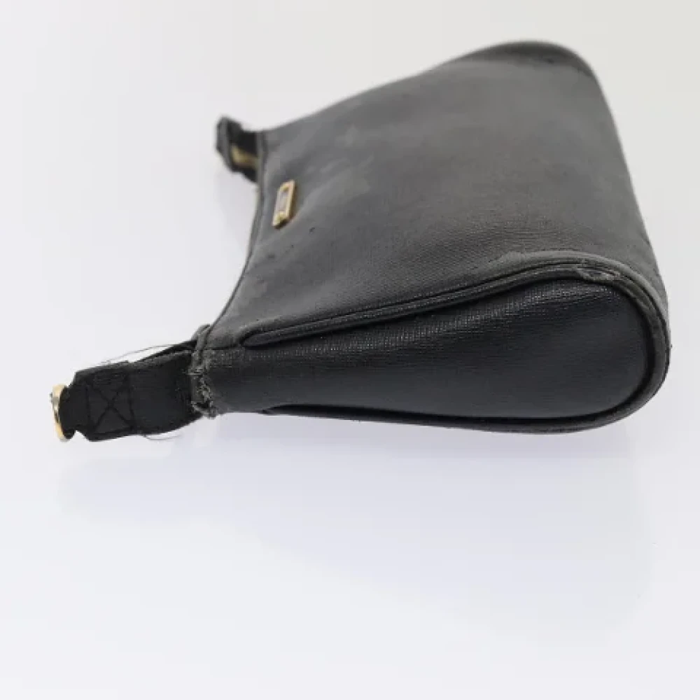 Fendi Vintage Pre-owned Leather fendi-bags Blue Dames
