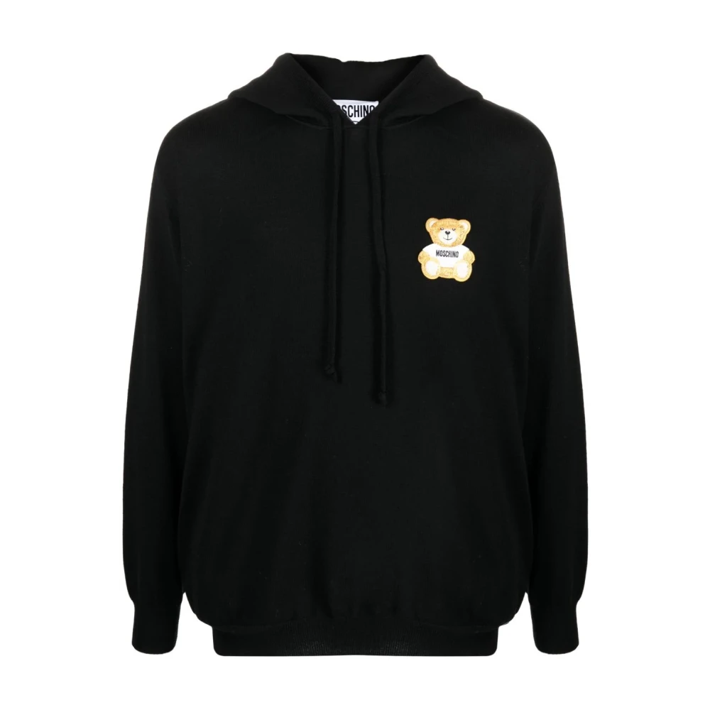 Moschino Zwarte Truien voor Vrouwen Black Heren