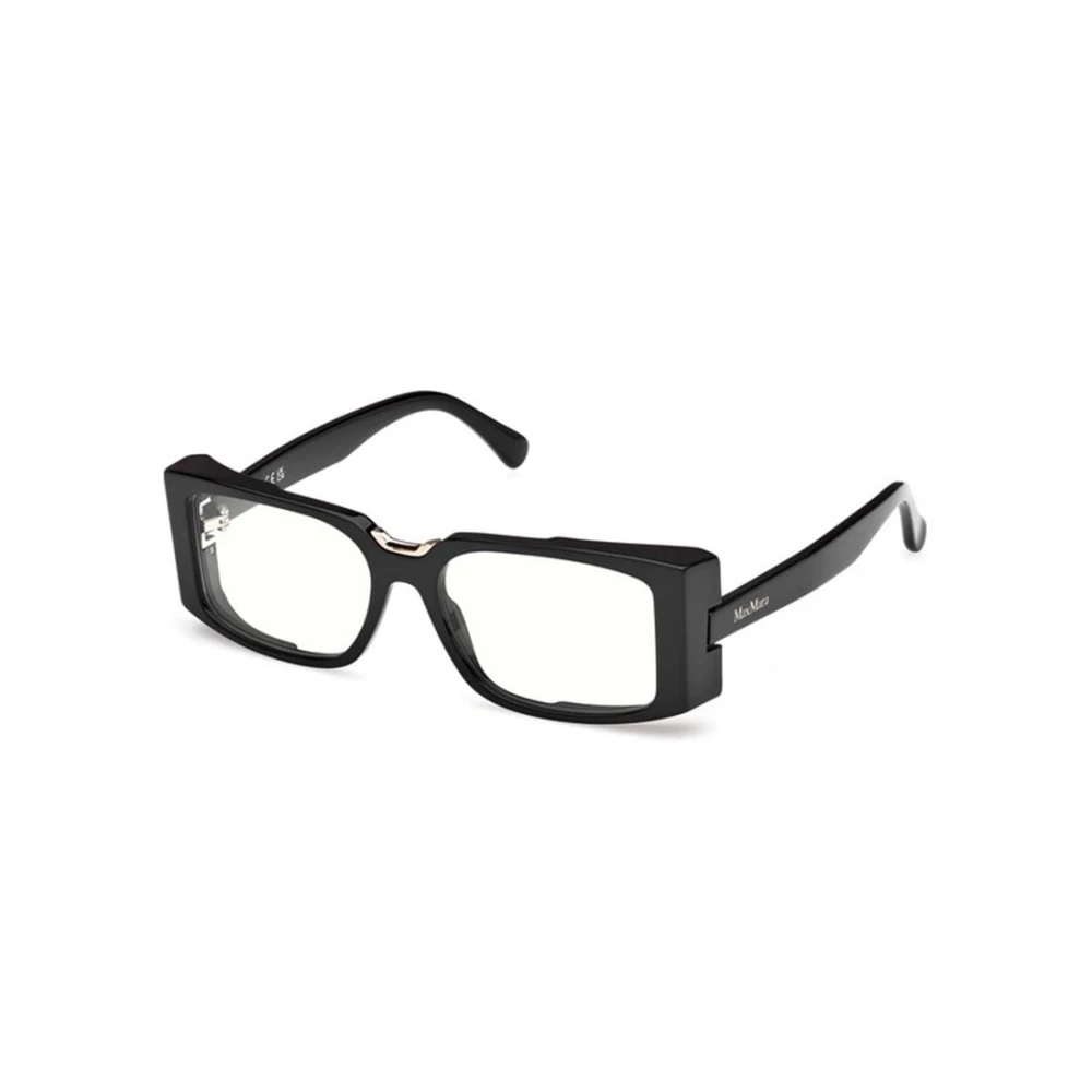 Max Mara Black Glasses, Female, 54 Mm, Optical Frame
