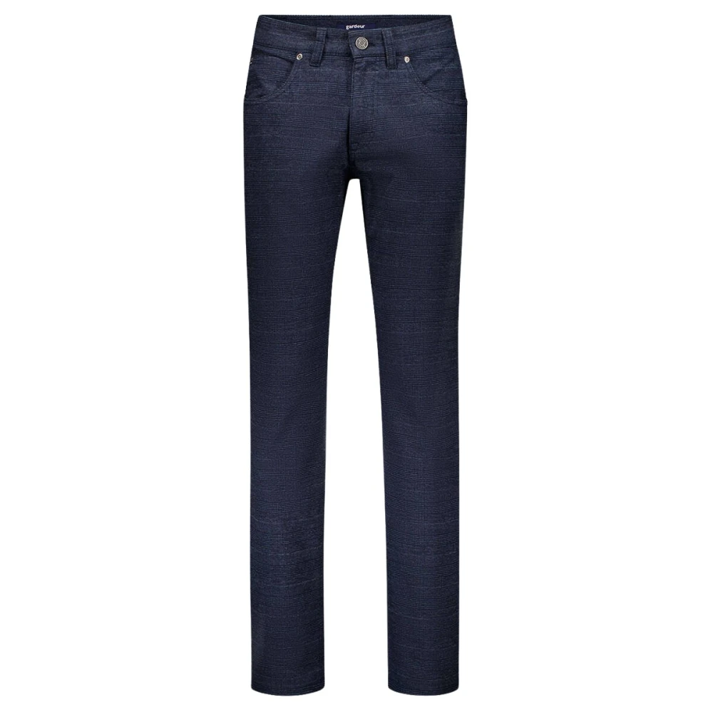 Gardeur Moderne Fit 5-Pocket Broek Blue Heren