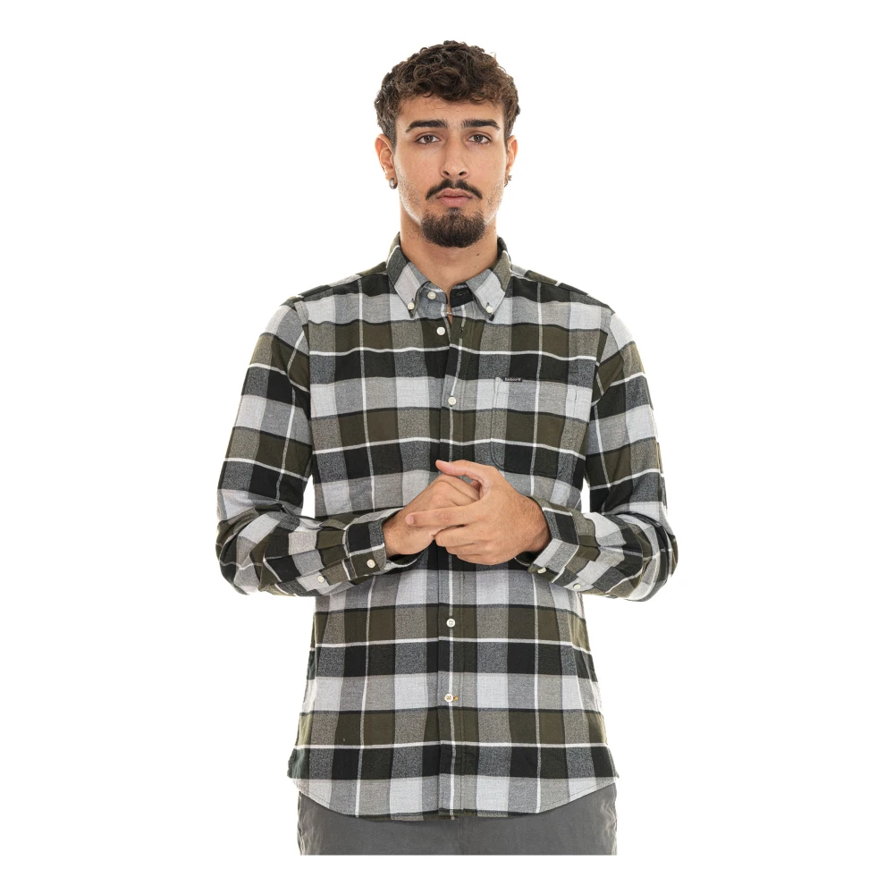Barbour Geruite Button-Down Casual Overhemd Multicolor Heren