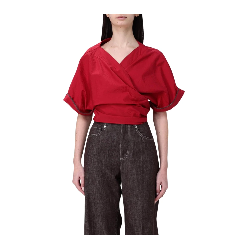 Blouses & Shirts > Blouses - - Brunello Cucinelli - Modalova