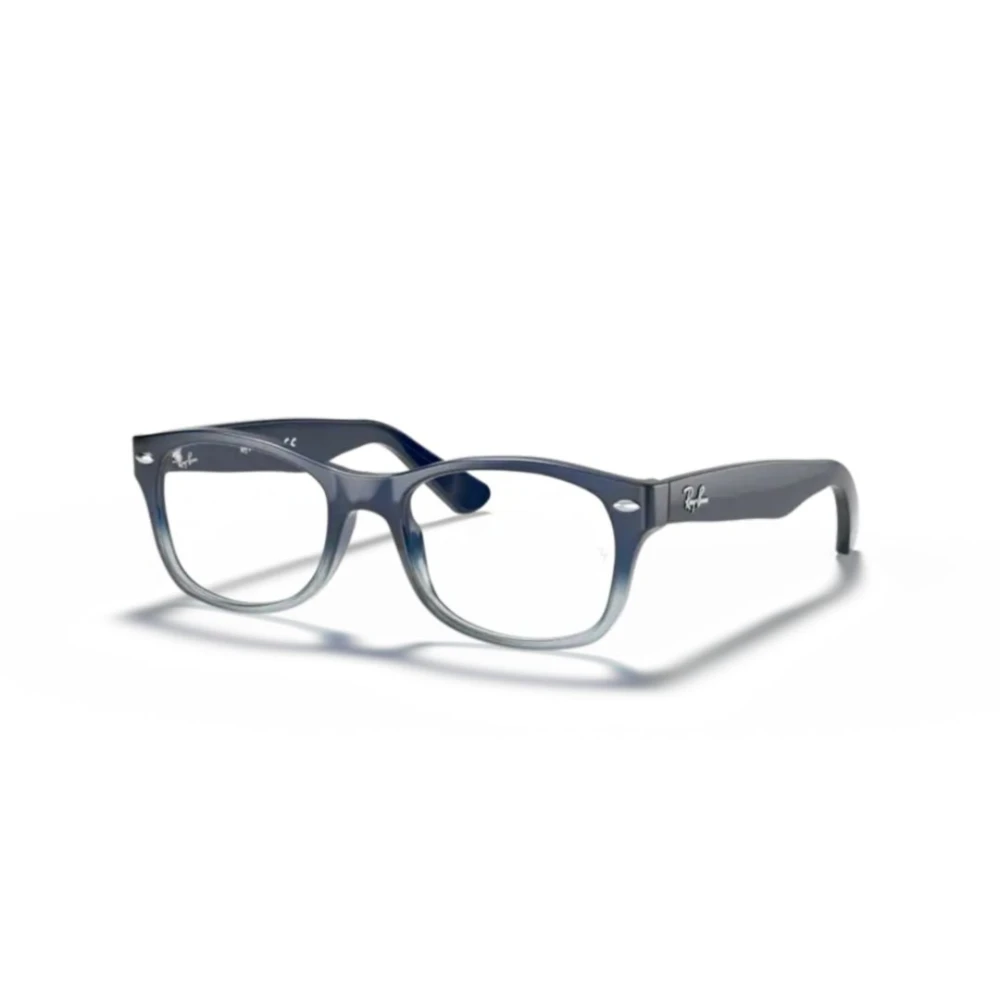 Ray-Ban Blue Shaded Crystal Dark Blue Eyewear Frames Blue Heren