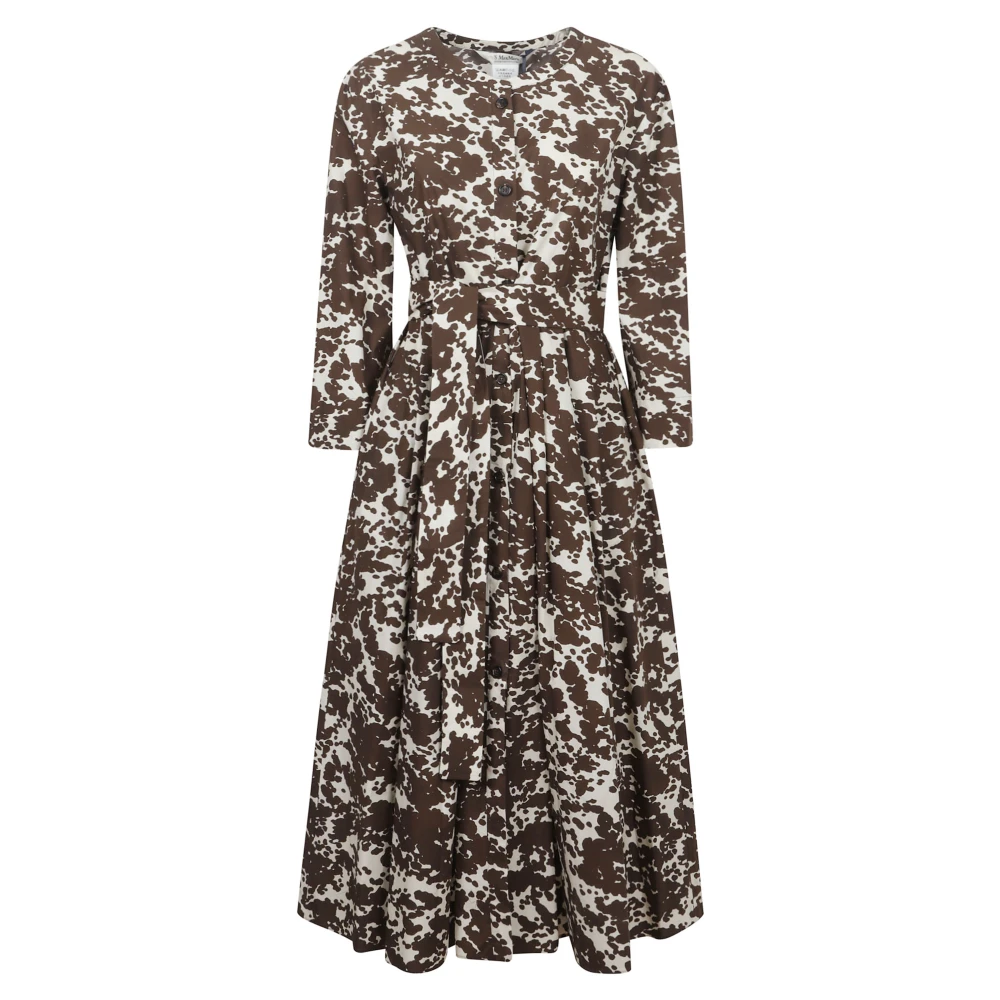 Max Mara Women's Multicolor Midi Dresses, 2XS, S Dresses