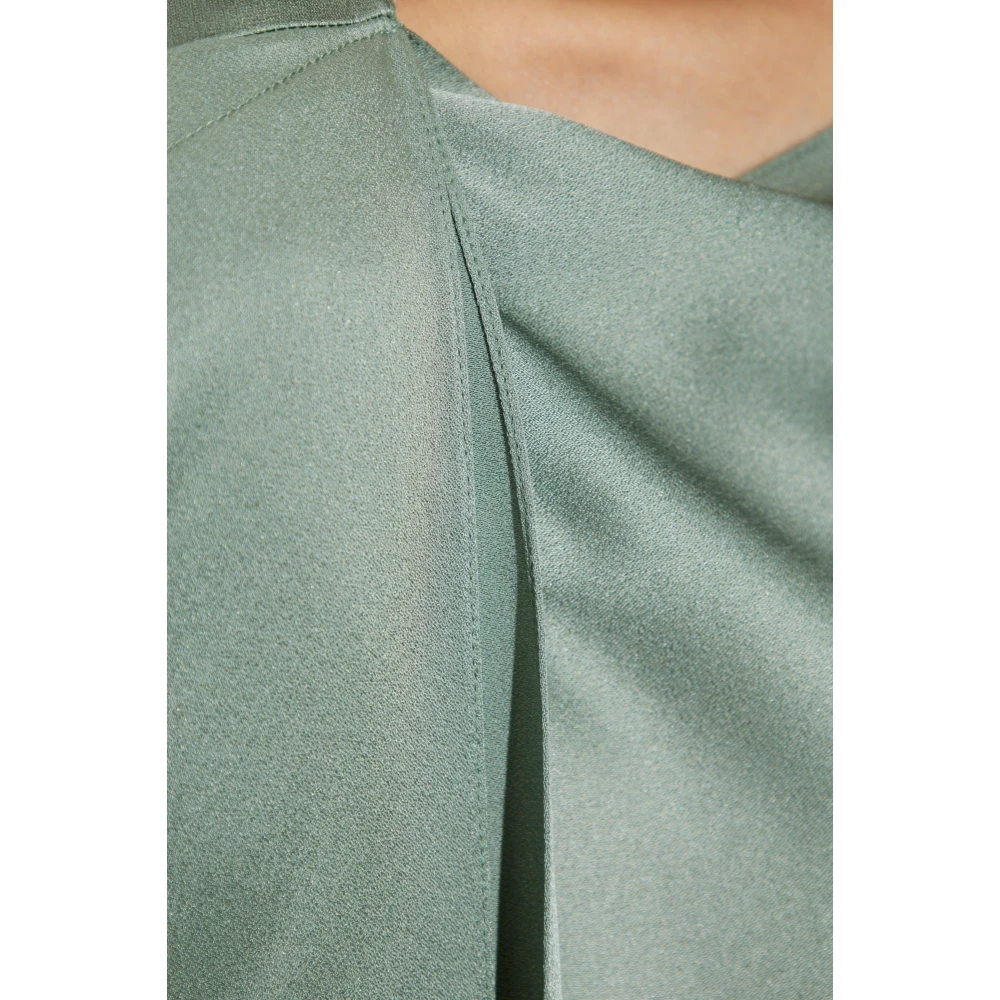 Lanvin Satin top Green Dames