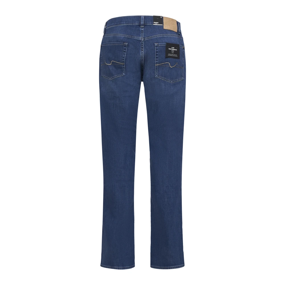 7 For All Mankind Blauwe Denim Jeans Blue Heren