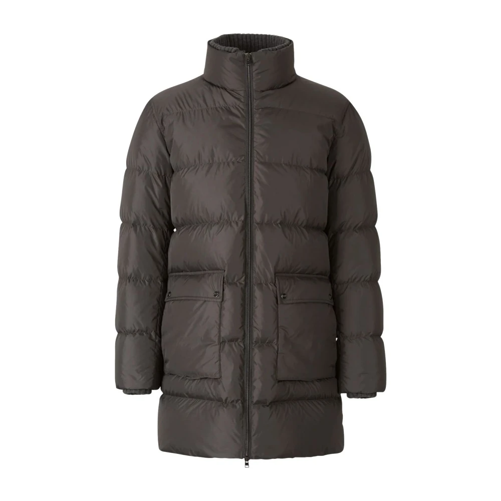 Herno Tech Polar Jacket Brown Heren