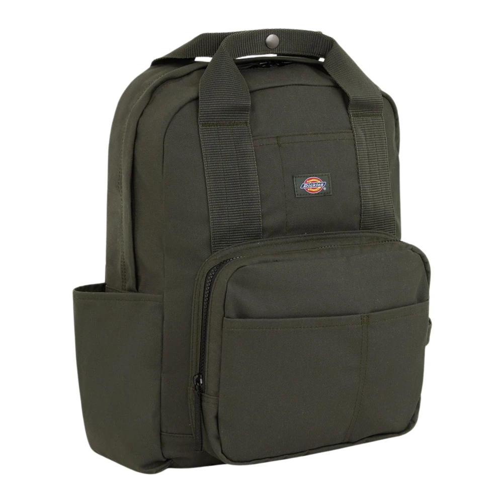Dickies Unisex Groente Tassen Groen, One Size, Katoen, Lisbon Backpack