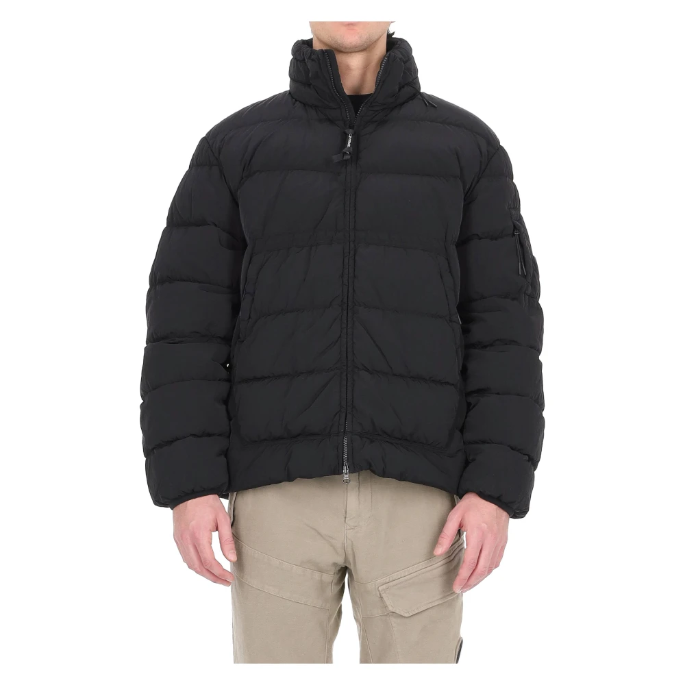 C.p. Company , Down Jackets, Male, Black, M, Chrome-R Down Jacket