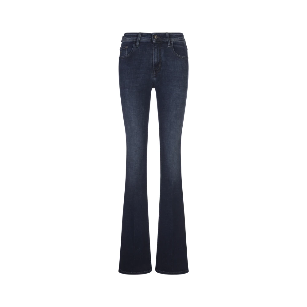 Jacob Cohën Blauwe Vivian Bootcut Jeans Blue Dames