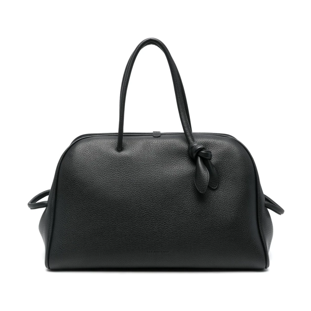 Jacquemus Zwarte Handtas met Ritssluiting Black Dames