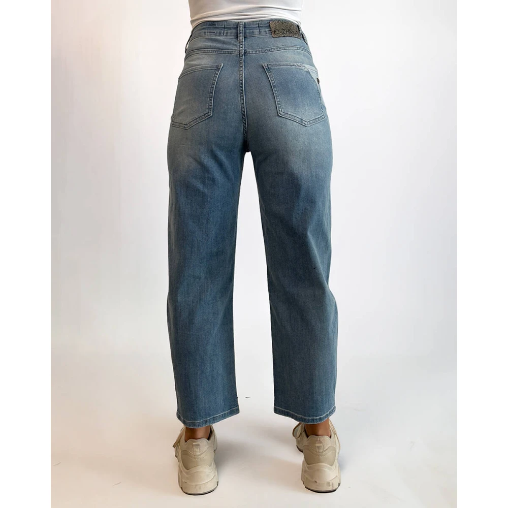 Zhrill Stijlvolle Jeans voor Vrouwen Blue Dames