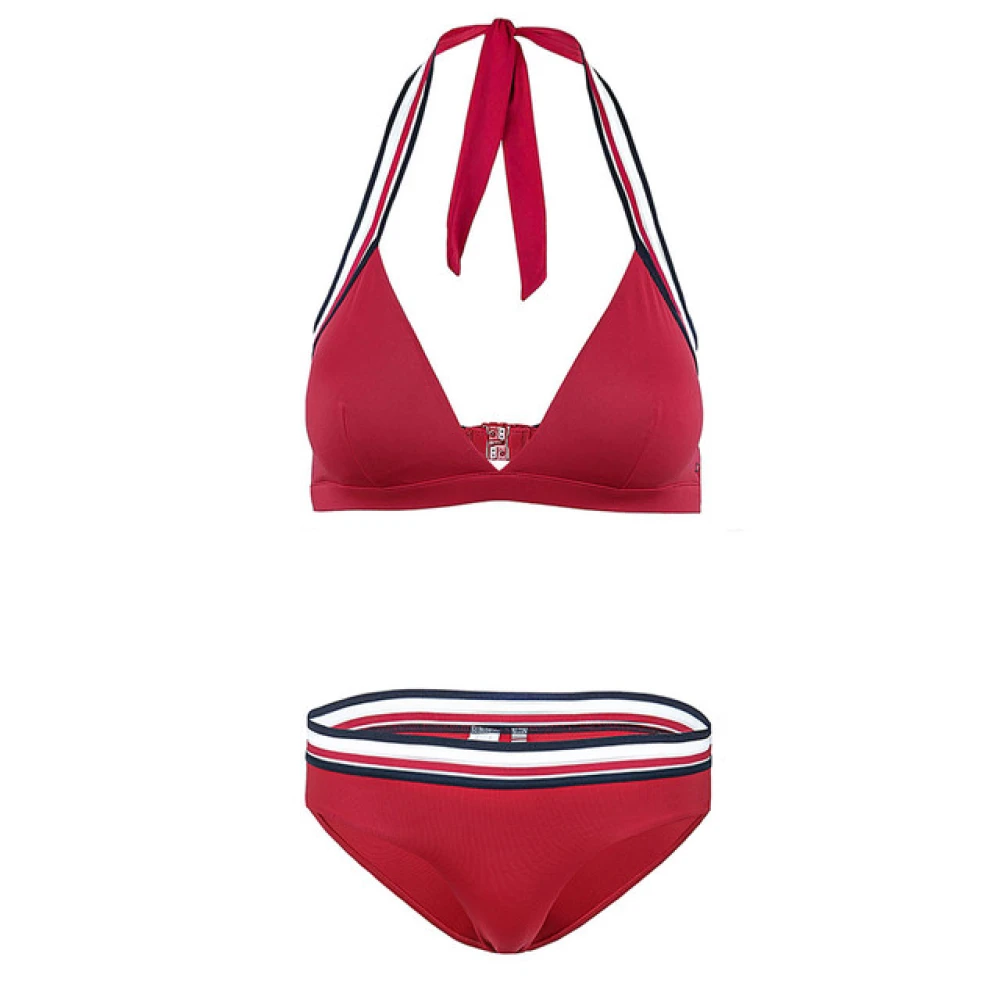 Tommy Hilfiger Rode Bikini Broekjes Stijlvol Model Red Dames