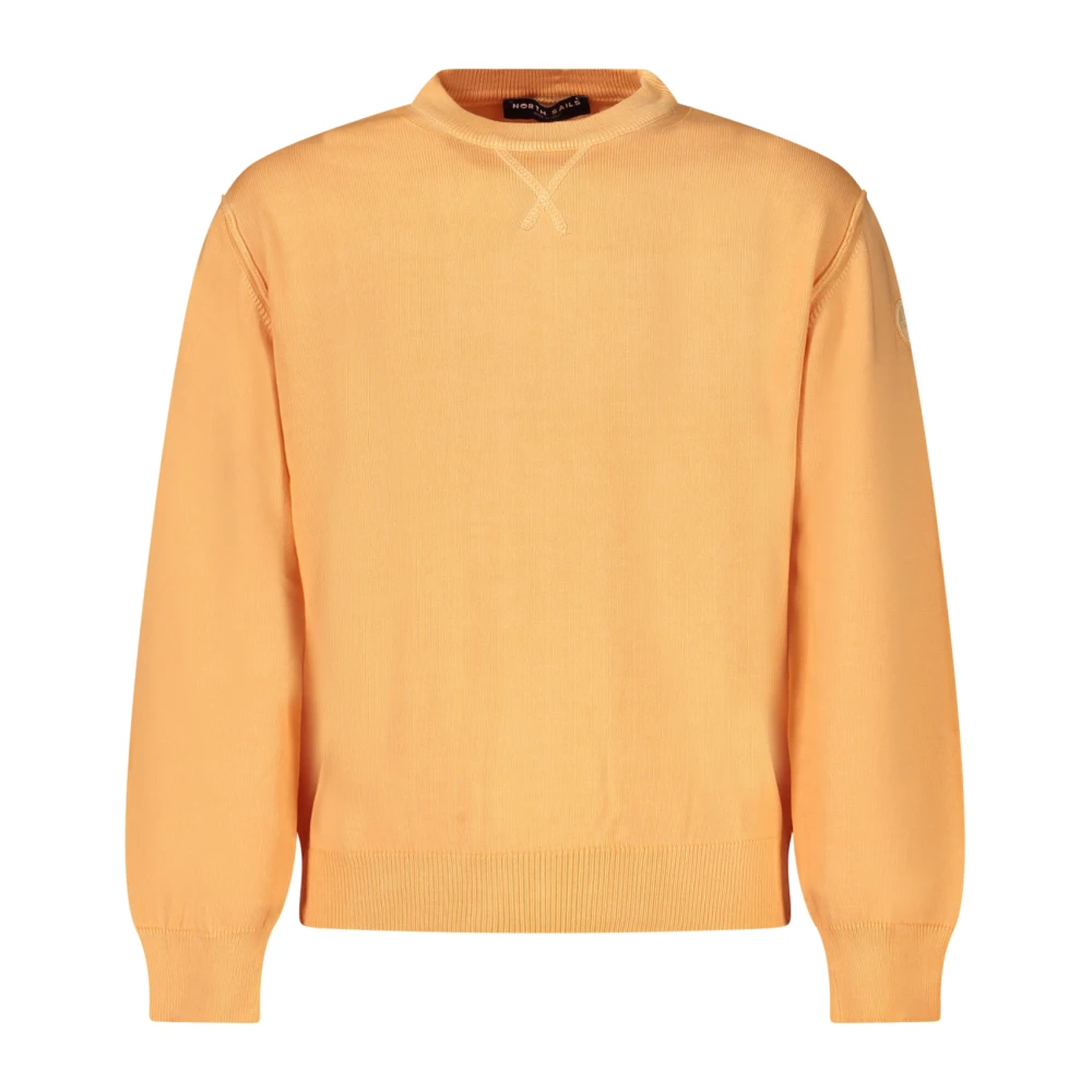 North Sails Unisex Kids Orange Kids Sweatshirts, 6 Y, Long Sleeved T-Shirt