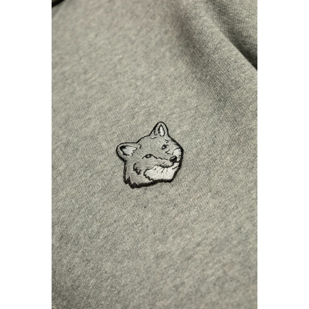 Maison Kitsuné Hoodie Gray Dames
