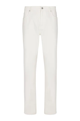 Denim jeans med rak passform