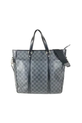 Pre-owned Damier Graphite Tote Bag